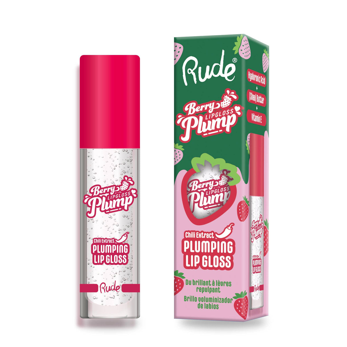 Brillant à lèvres Berry Plump — Perle