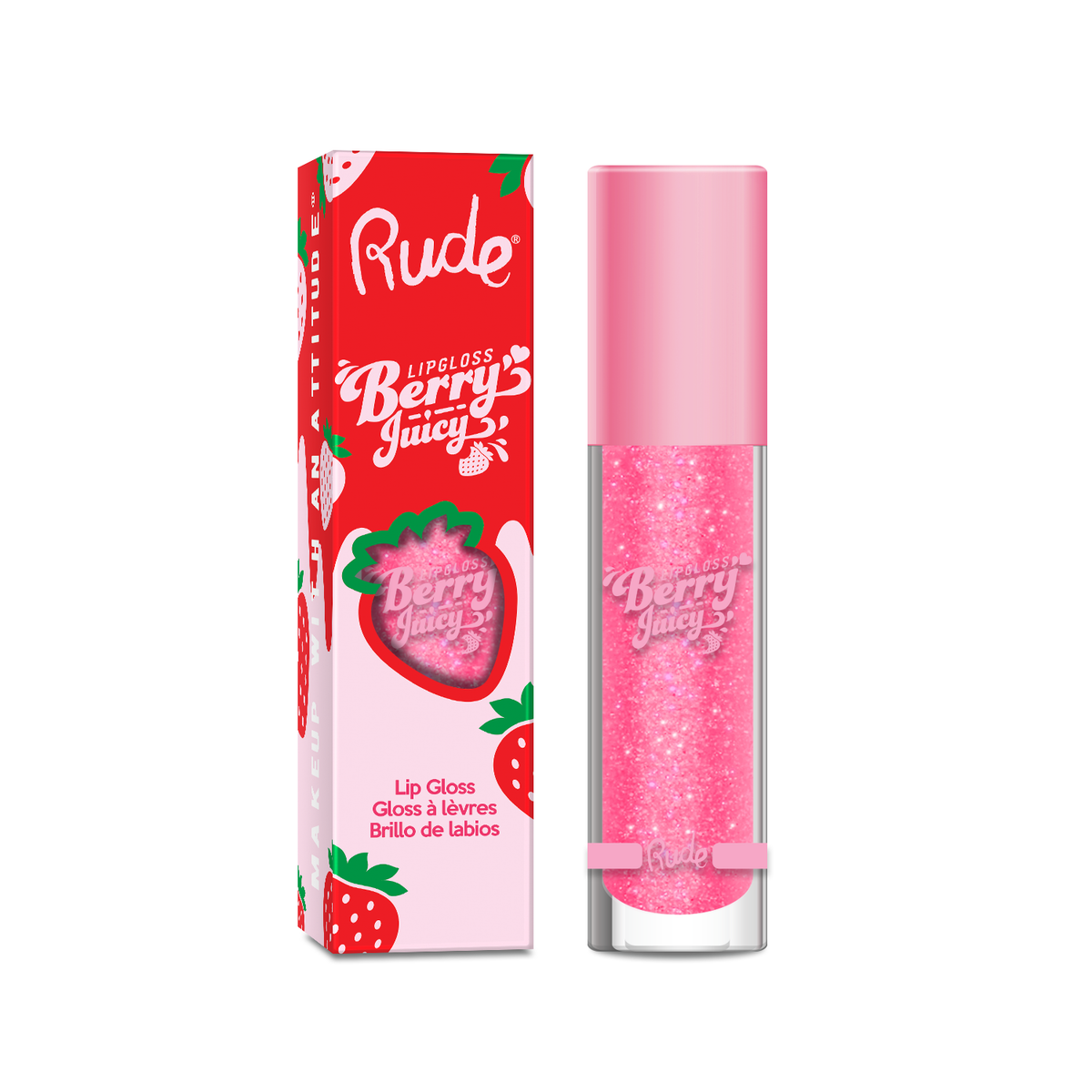 Brillant à lèvres Berry Juicy — Pixie Rose