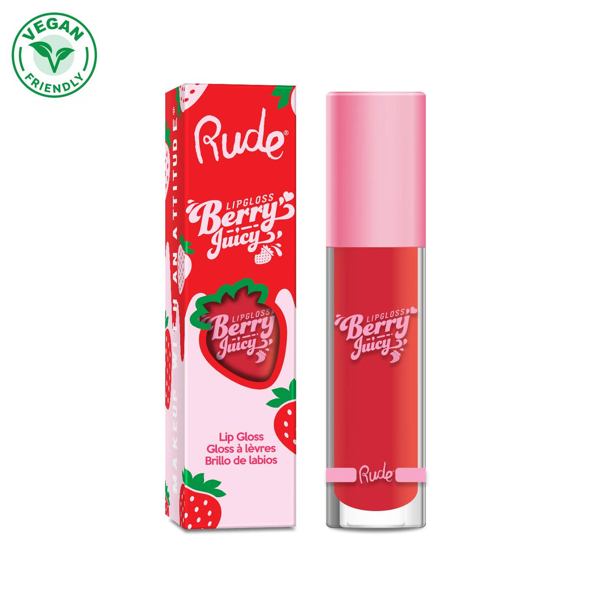 Brillant à lèvres Berry Juicy — Coral Kiss