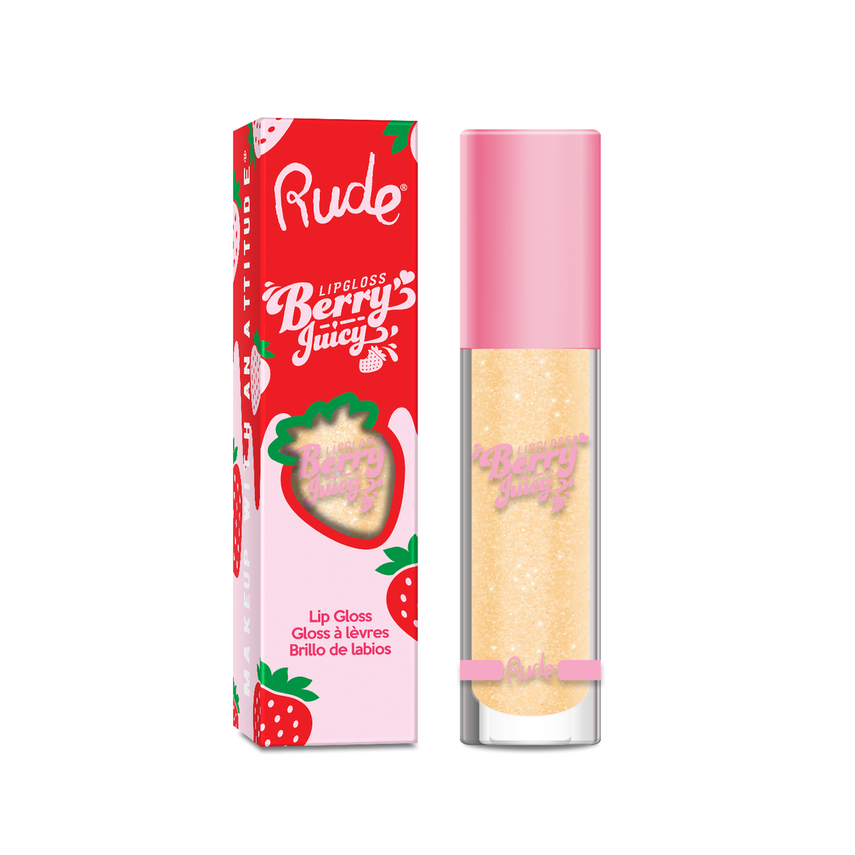 Brillant à lèvres Berry Juicy — Heure d'or