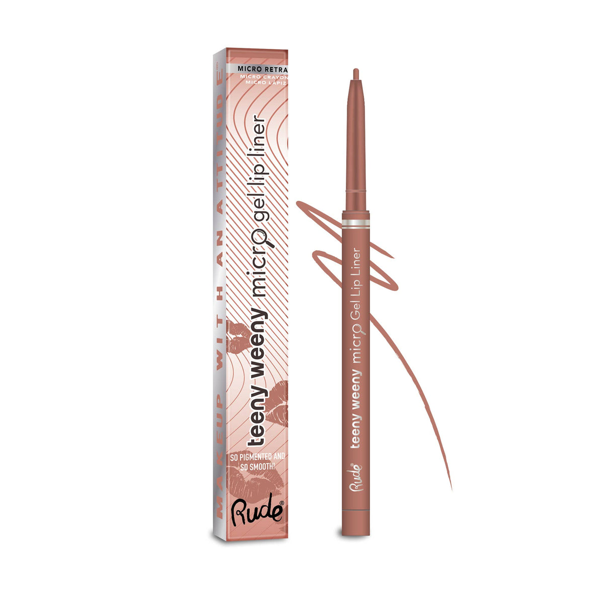 Crayon à lèvres Teeny Weeny Micro Gel — Dans The Buff