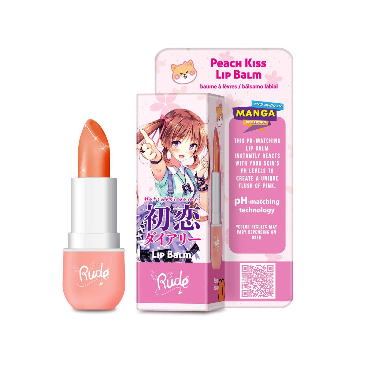 Baume à lèvres Manga Collection — Pêche