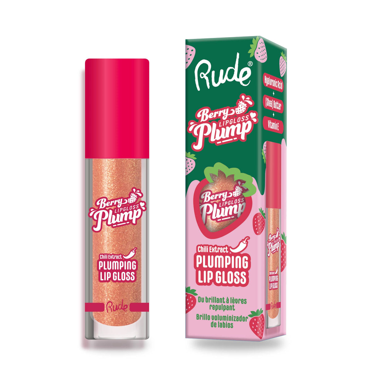Brillant à lèvres Berry Plump — Fée