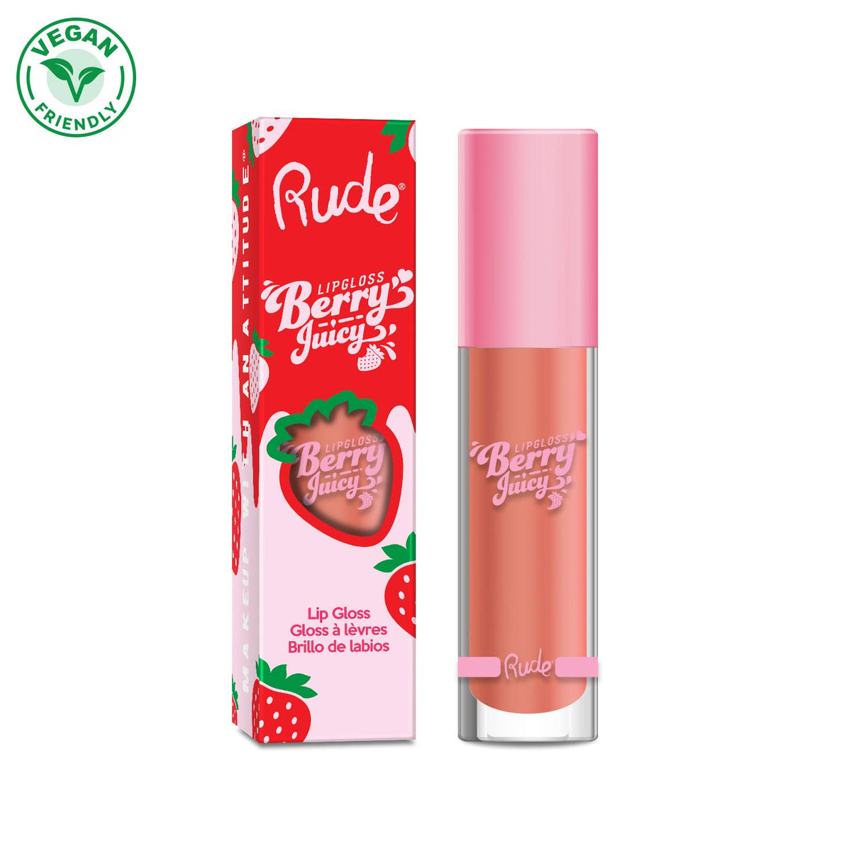 Brillant à lèvres Berry Juicy — Nudiste