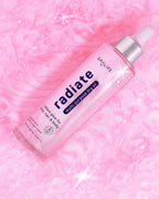 Huile sèche multi-usages Radiate — Pivoine, texture
